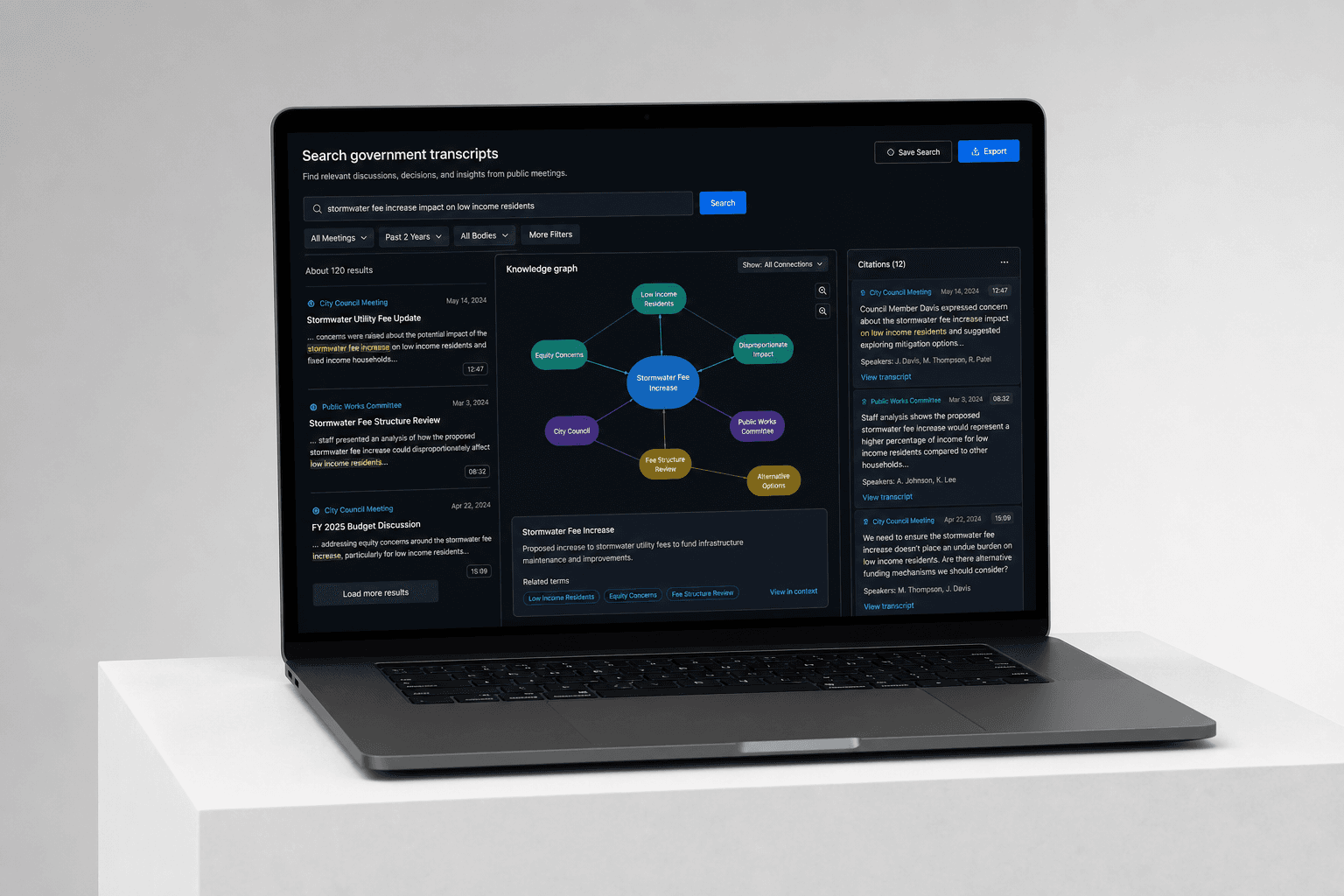 Municipal Intelligence Platform